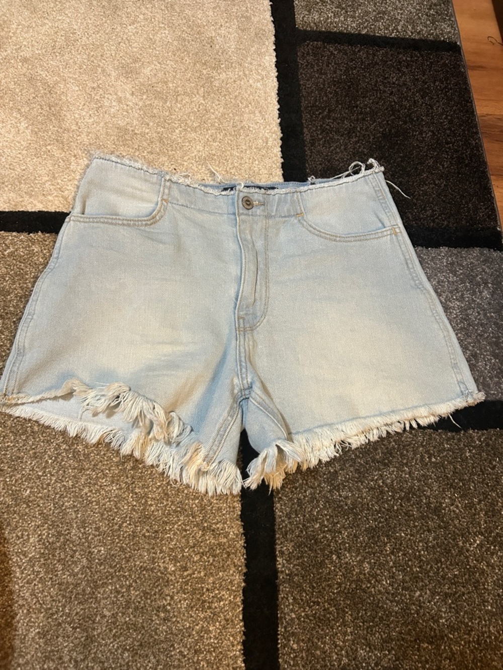 Holster light washed Jean frayed shorts size 5